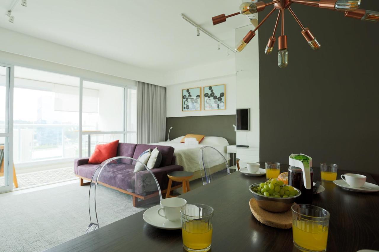 Апартаменти Studio Brooklin Premium Com Piscina Aquecida Сан-Паулу Екстер'єр фото